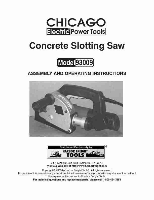 Chicago Electric Saw 93009-page_pdf